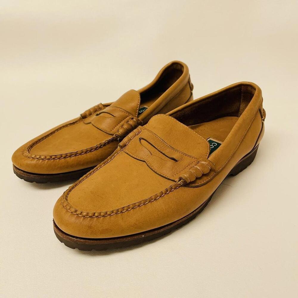 Cole Haan Men’s Leather Slip on Loafers.